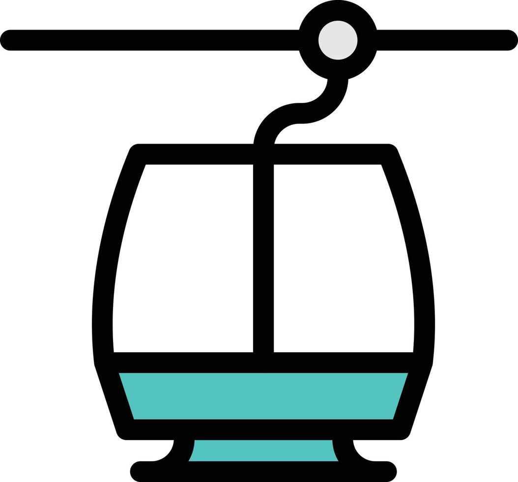 chairlift vector illustration on a background.Premium quality symbols.vector icons for concept and graphic design.