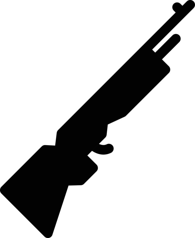 ilustración de vector de pistola de tiro en un fondo. símbolos de calidad premium. iconos vectoriales para concepto y diseño gráfico.