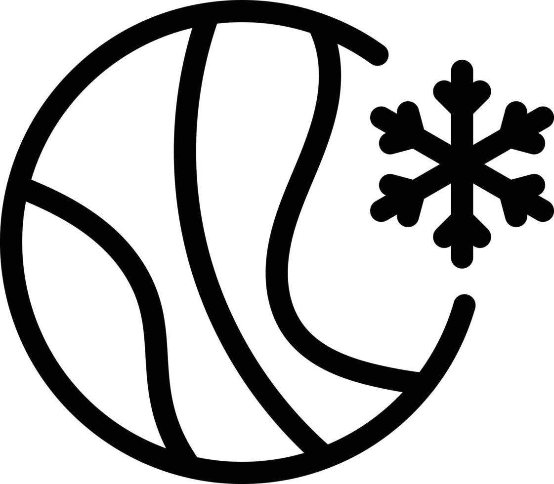 snowflake ball vector illustration on a background.Premium quality symbols.vector icons for concept and graphic design.