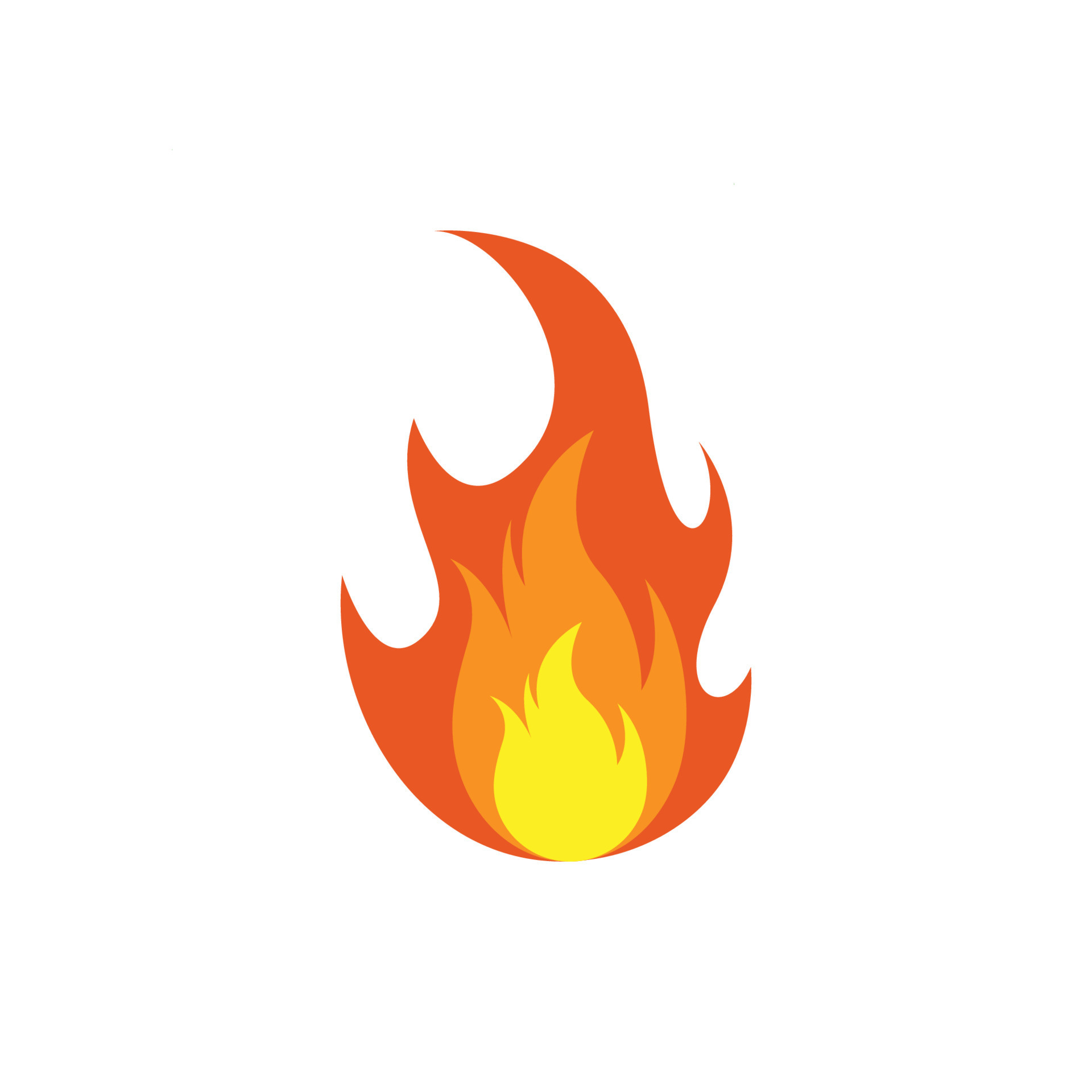 fire icon design template 7344847 Vector Art at Vecteezy