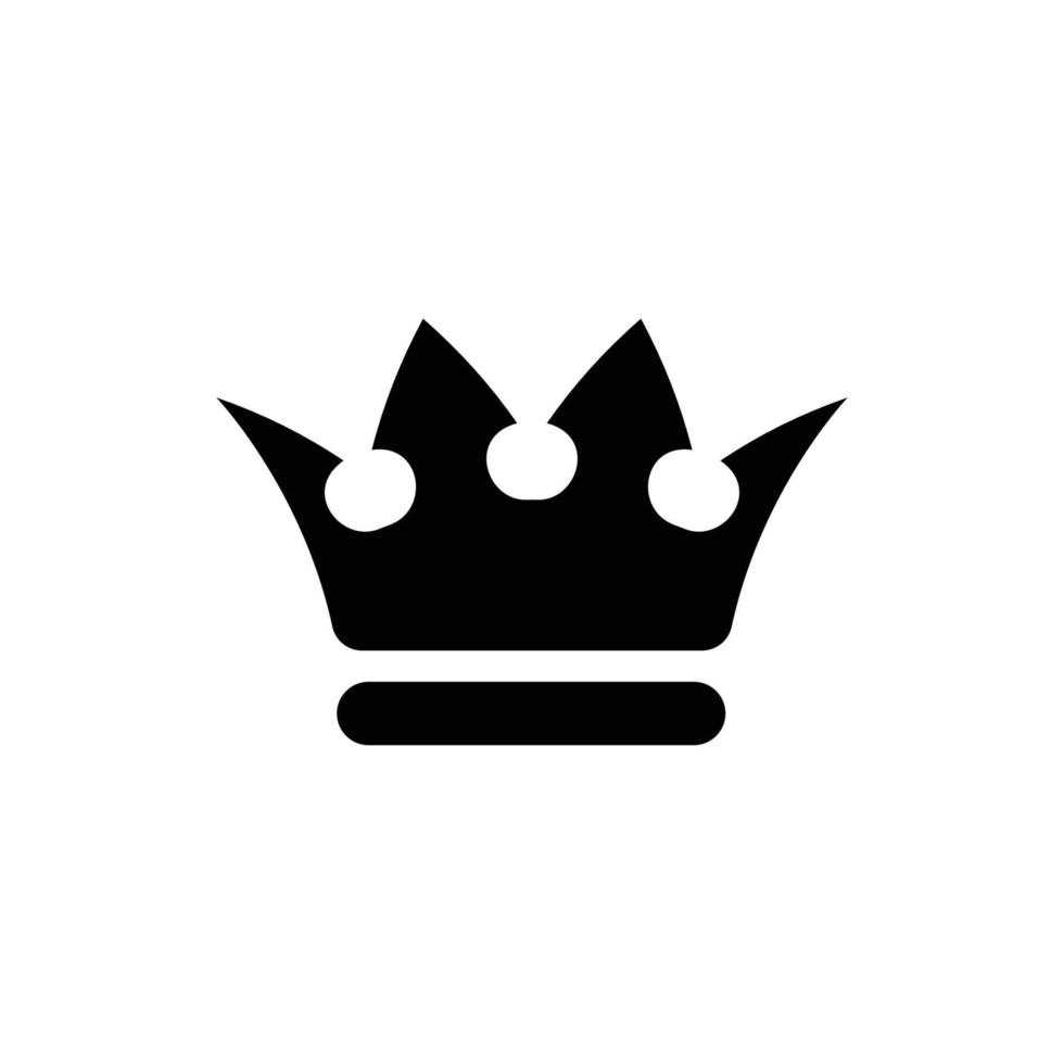 crown icon design template vector