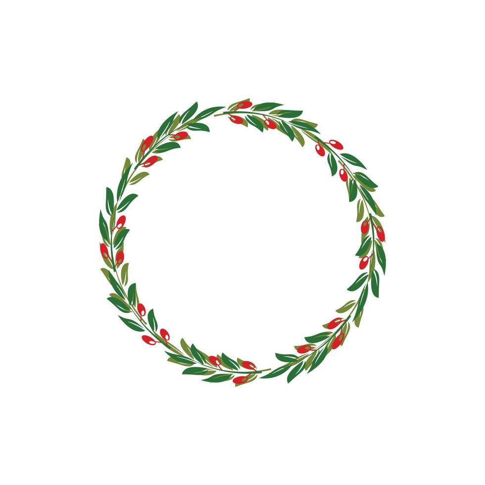 leaf border graphic design vector