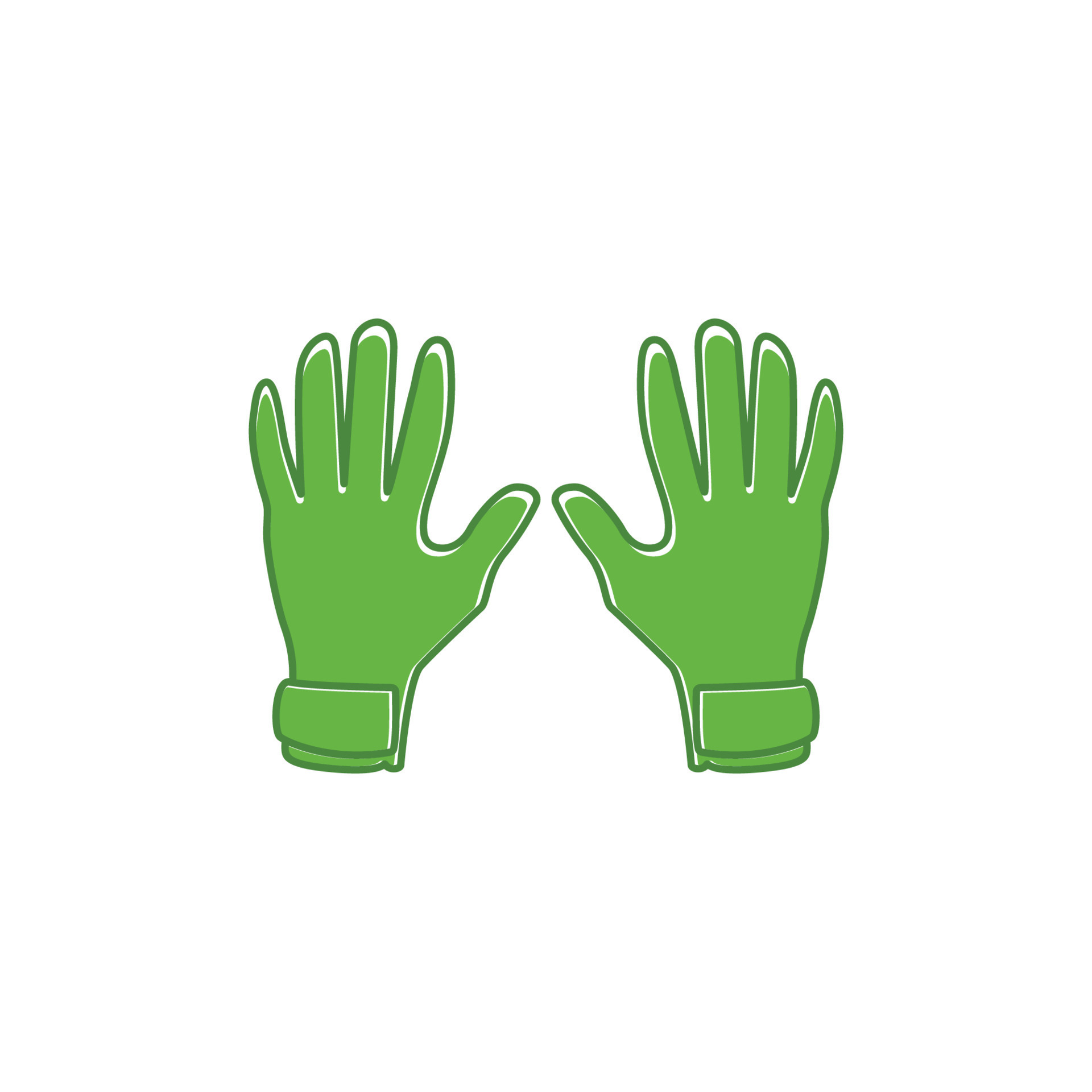 gloves logo icon design template vector 7345029 Vector Art at Vecteezy