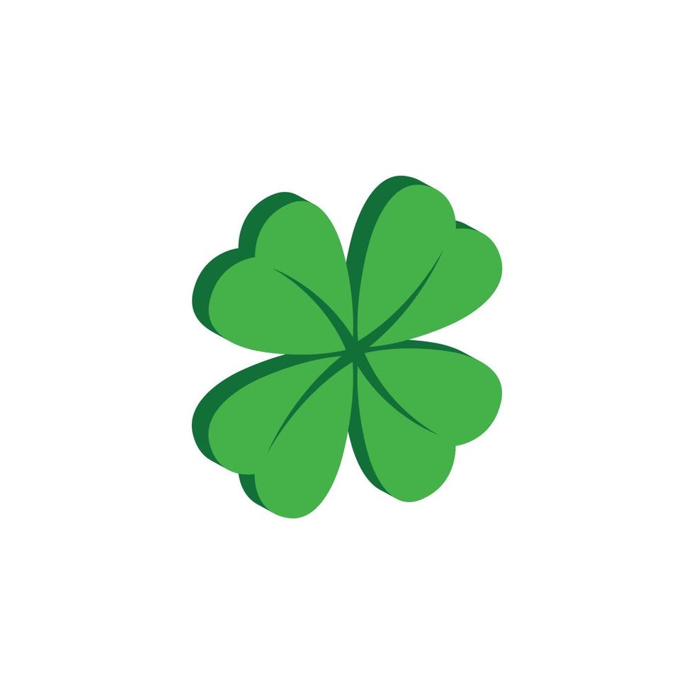 clover logo icon design template vector