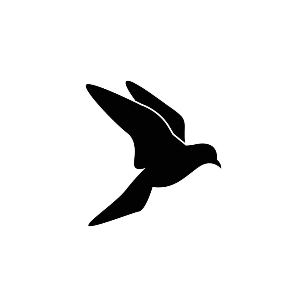 bird shilouette icon design vector