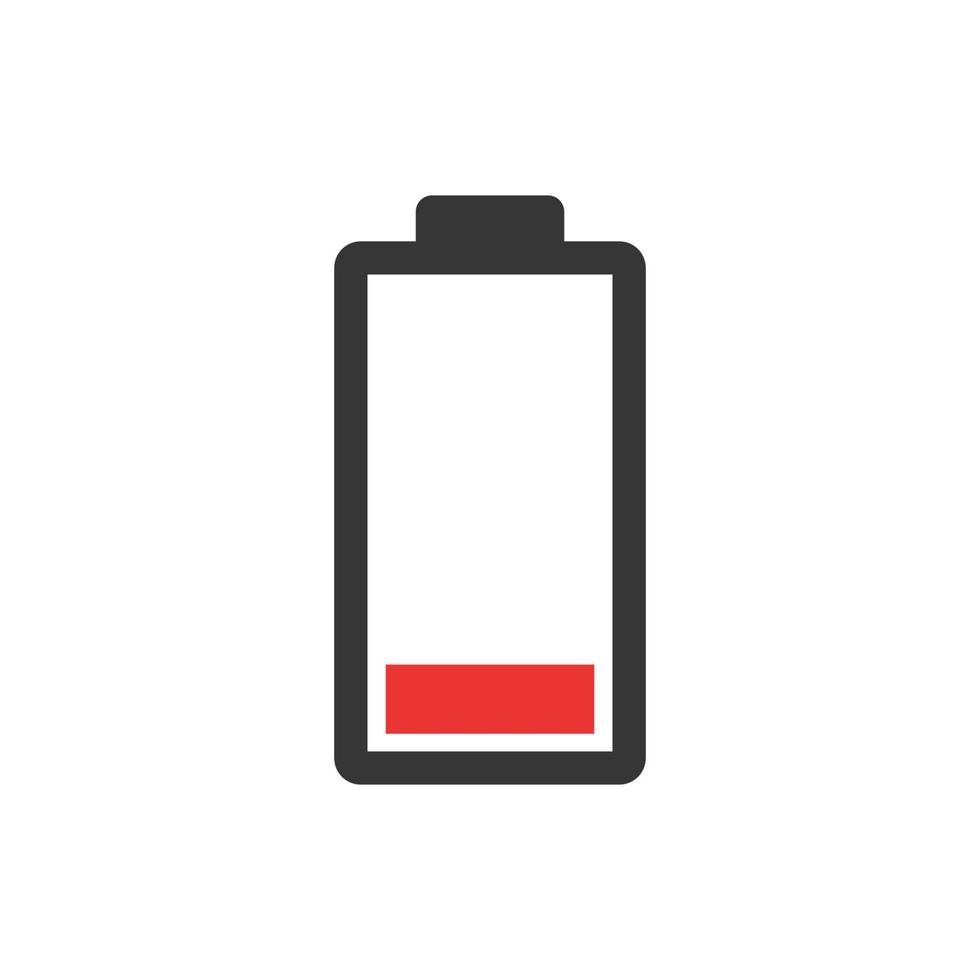 battery icon design template vector