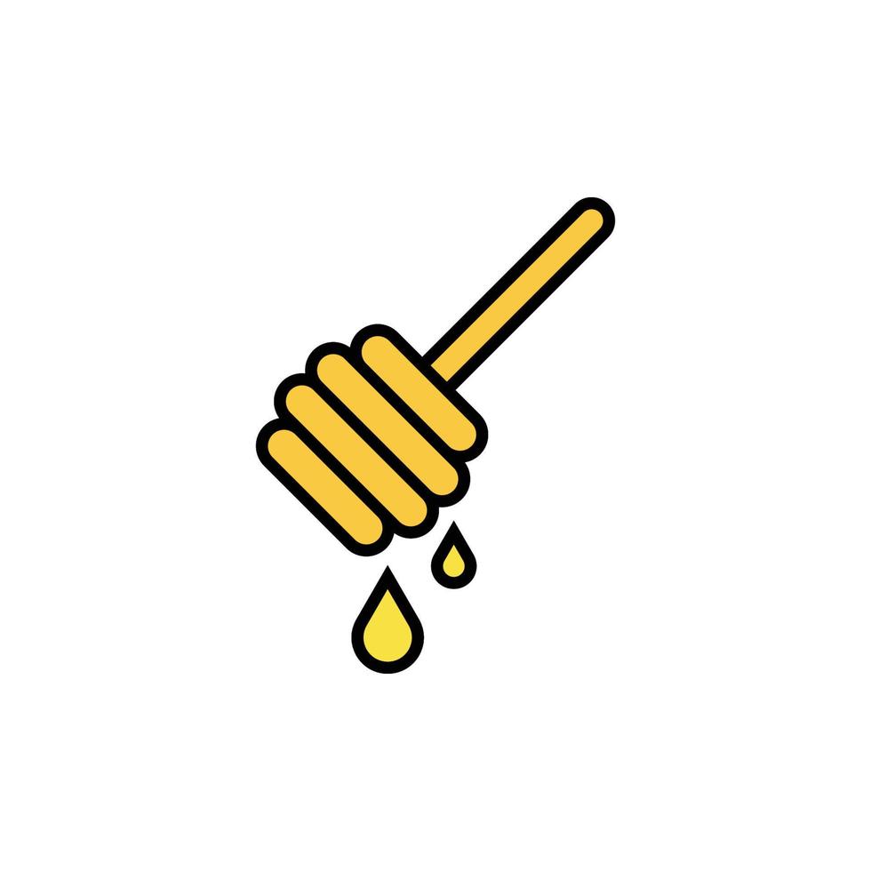 honey icon design template vector