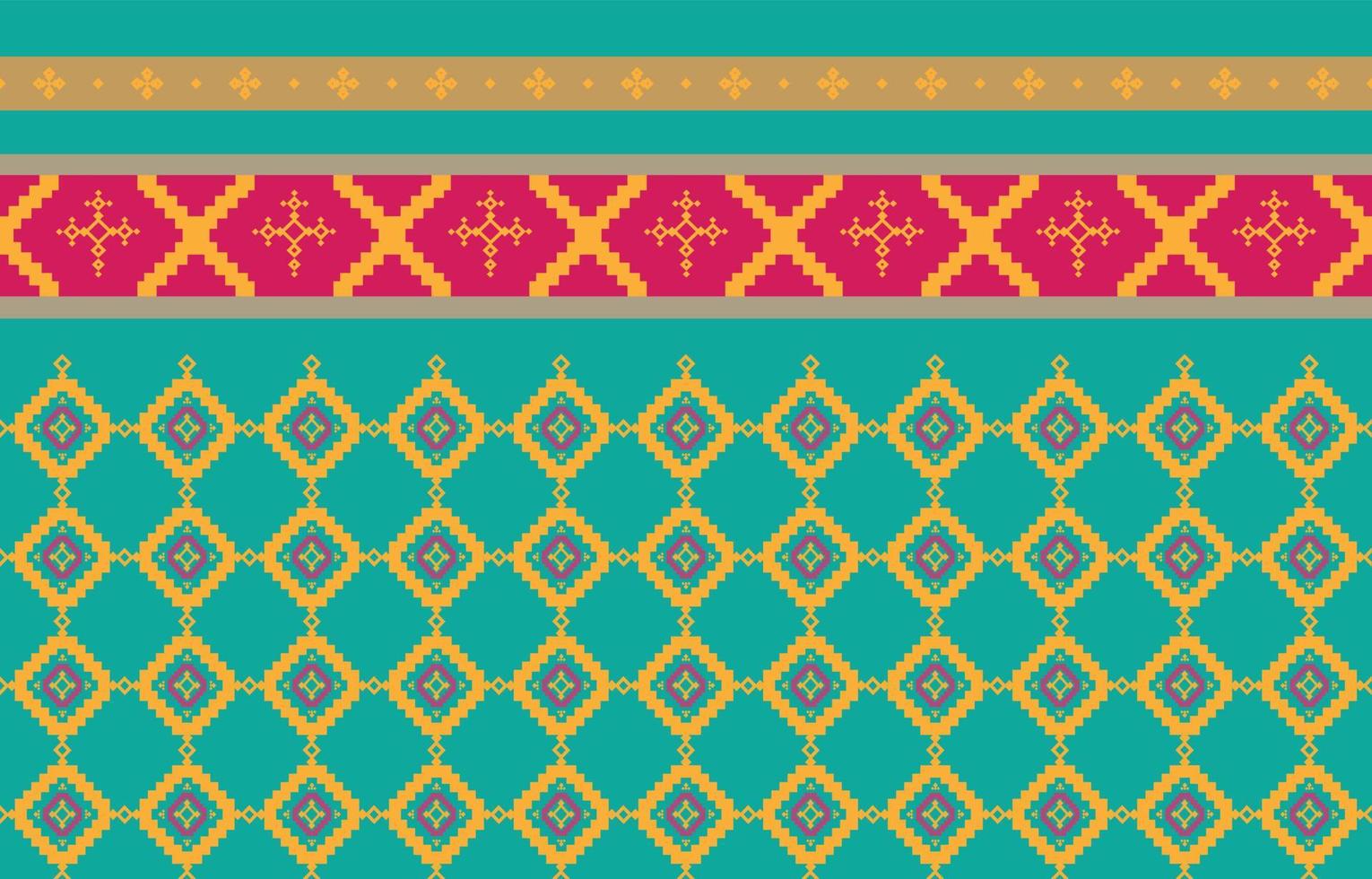 Abstract geometric and tribal patterns, usage design local fabric patterns, Design inspired by indigenous tribes. geometric Vector illustration