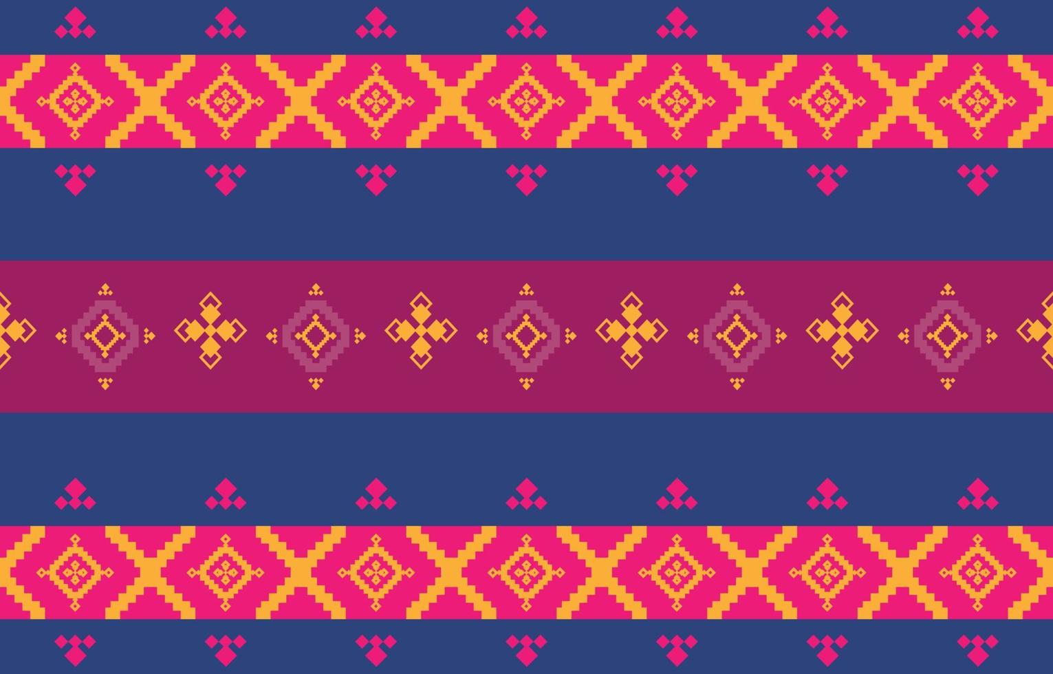 Abstract geometric and tribal patterns, usage design local fabric patterns, Design inspired by indigenous tribes. geometric Vector illustration