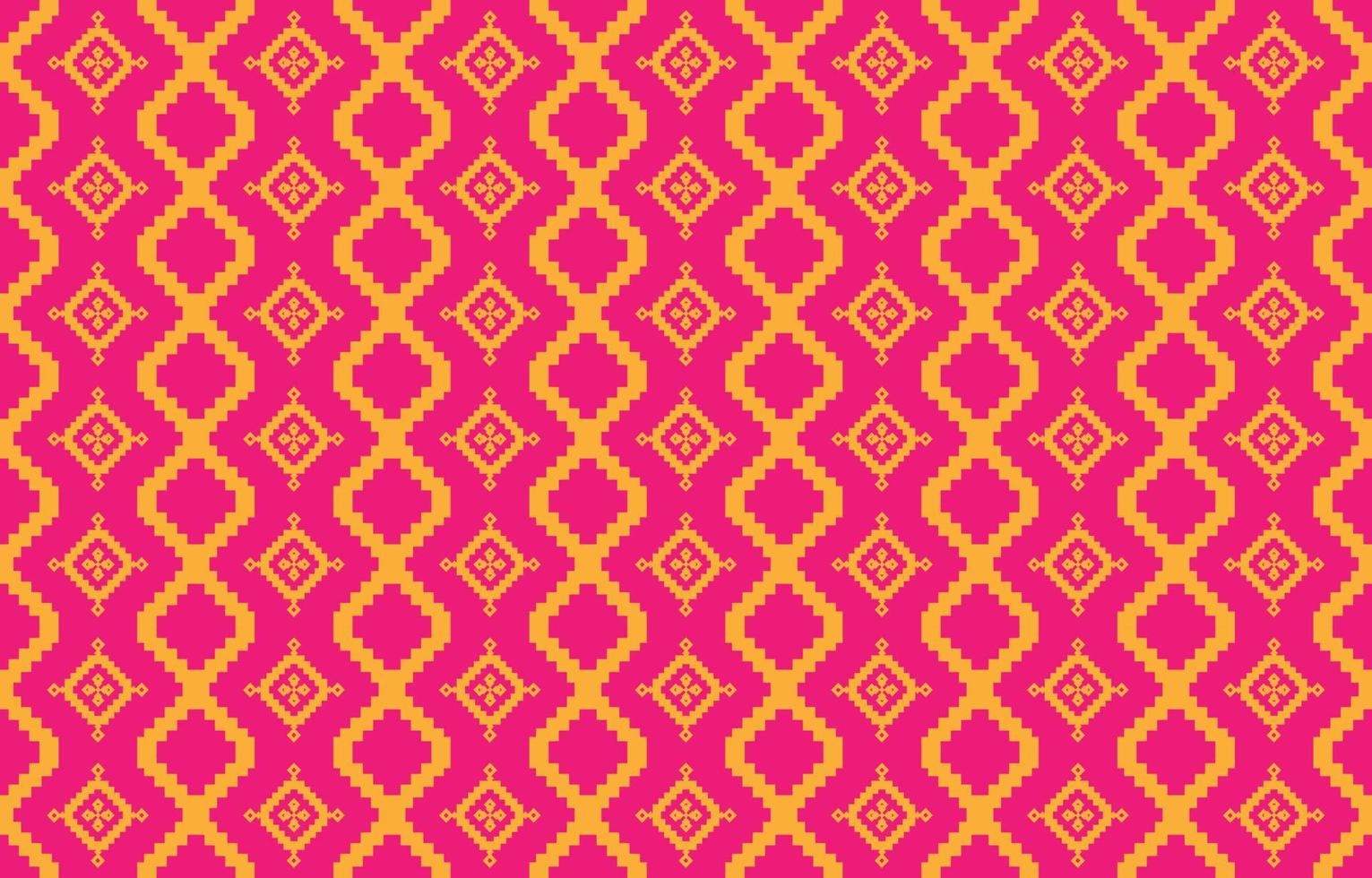 Abstract geometric and tribal patterns, usage design local fabric patterns, Design inspired by indigenous tribes. geometric Vector illustration