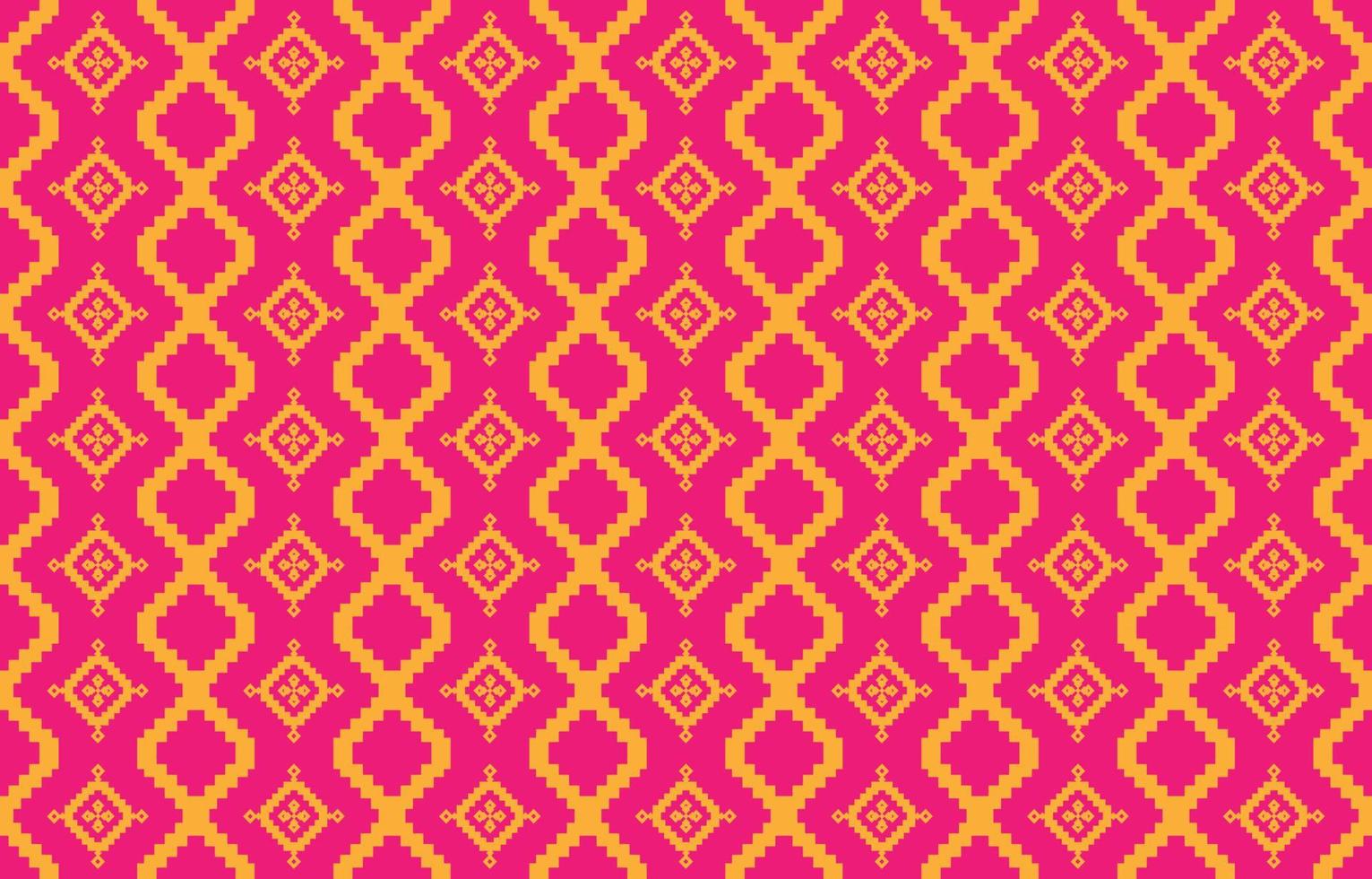 Abstract geometric and tribal patterns, usage design local fabric patterns, Design inspired by indigenous tribes. geometric Vector illustration