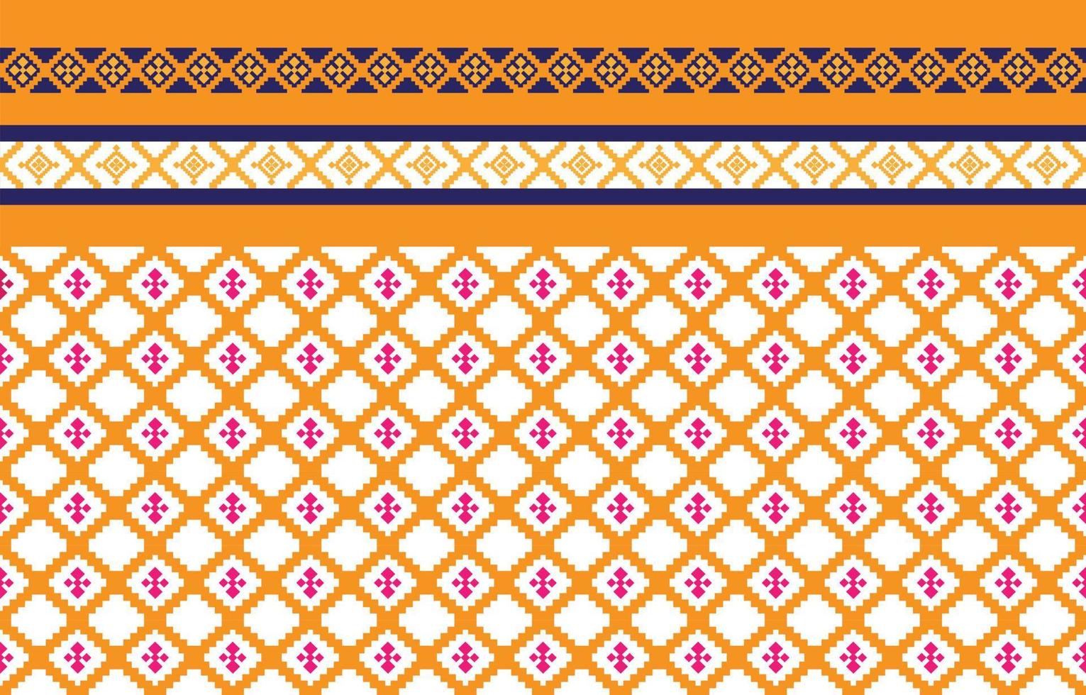 Abstract geometric and tribal patterns, usage design local fabric patterns, Design inspired by indigenous tribes. geometric Vector illustration