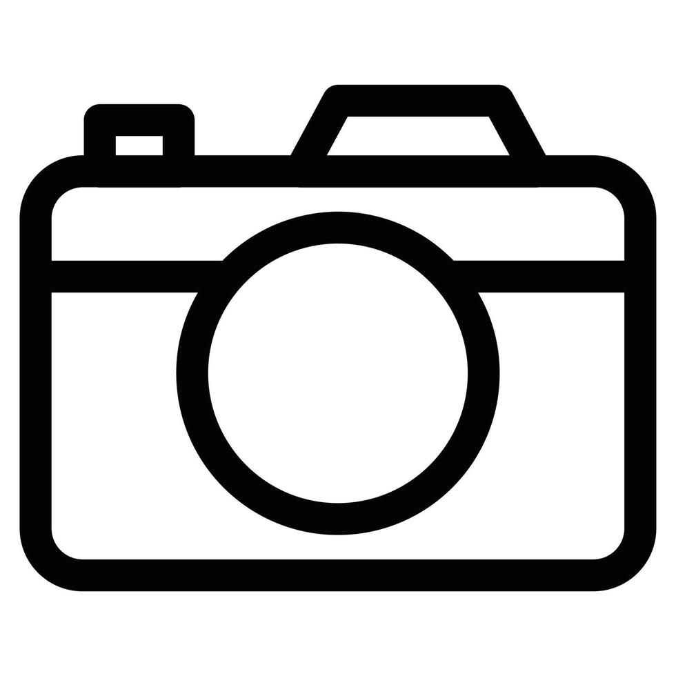 camera illustration icon vector