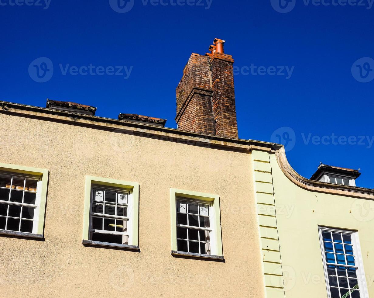 HDR Traditional british homes photo