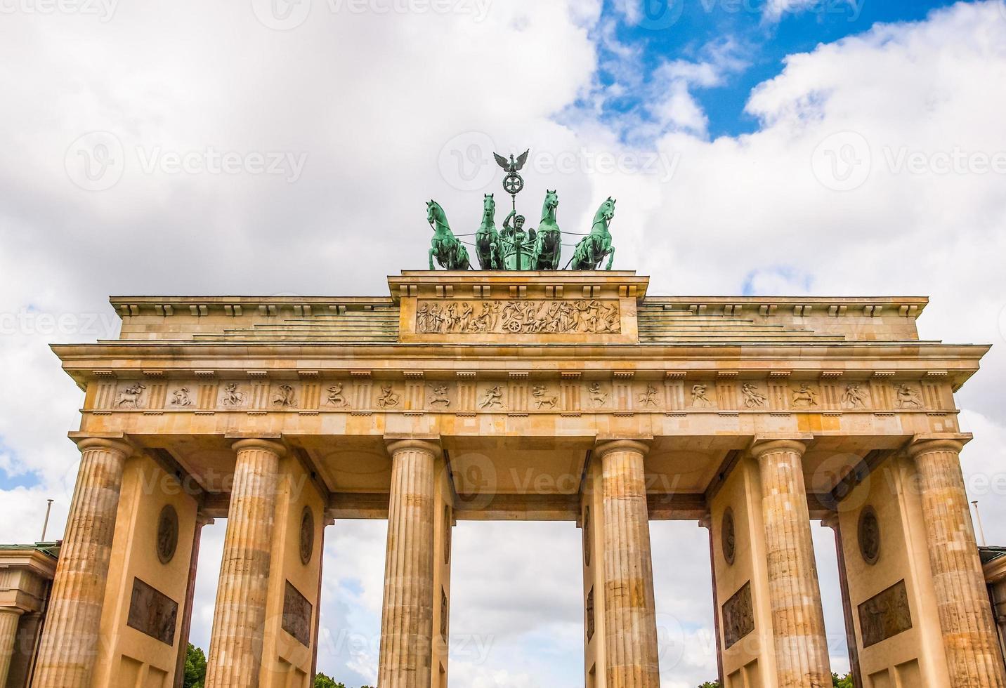 HDR Brandenburger Tor Berlin photo