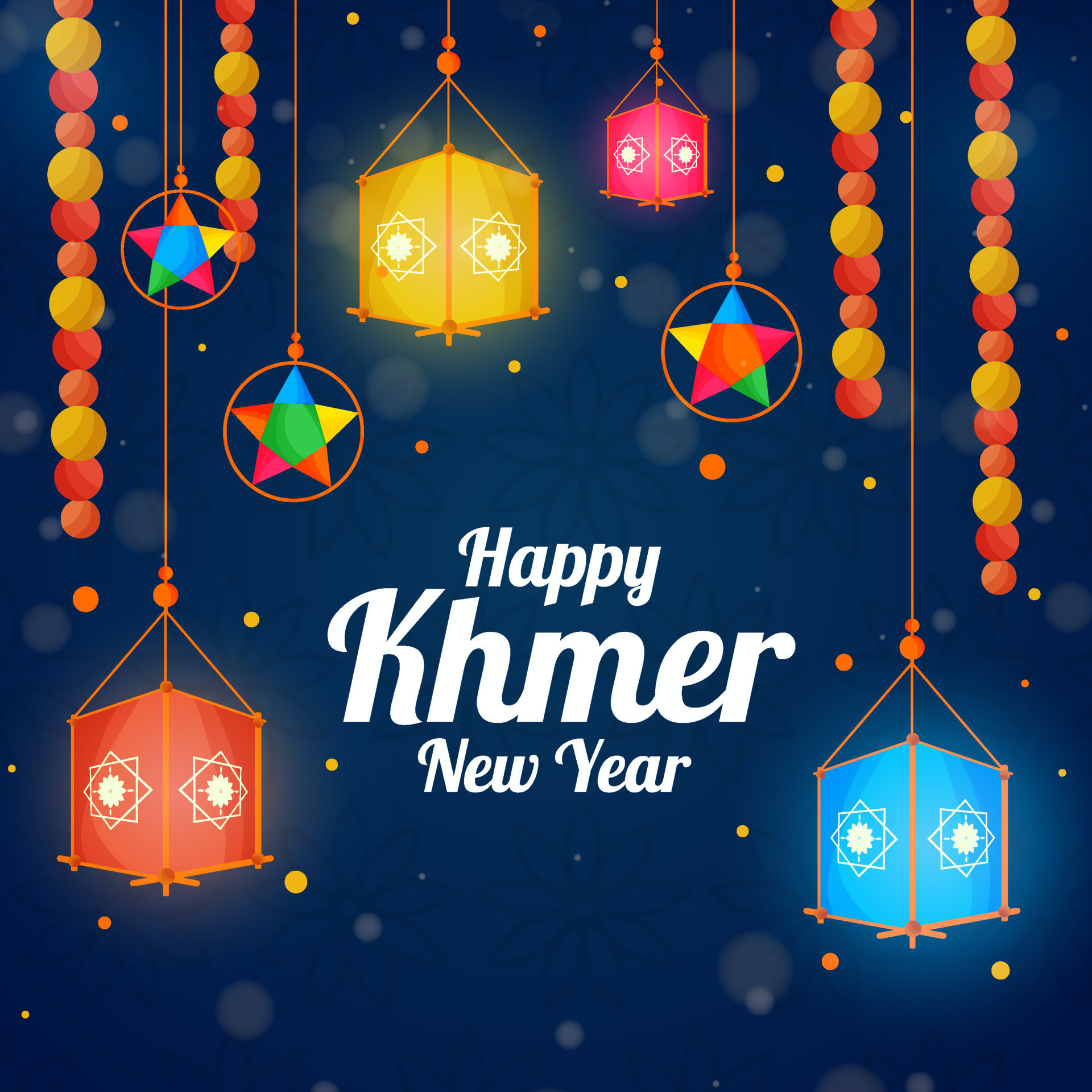 Background of Khmer New Year Event 7352993 Vector Art at Vecteezy
