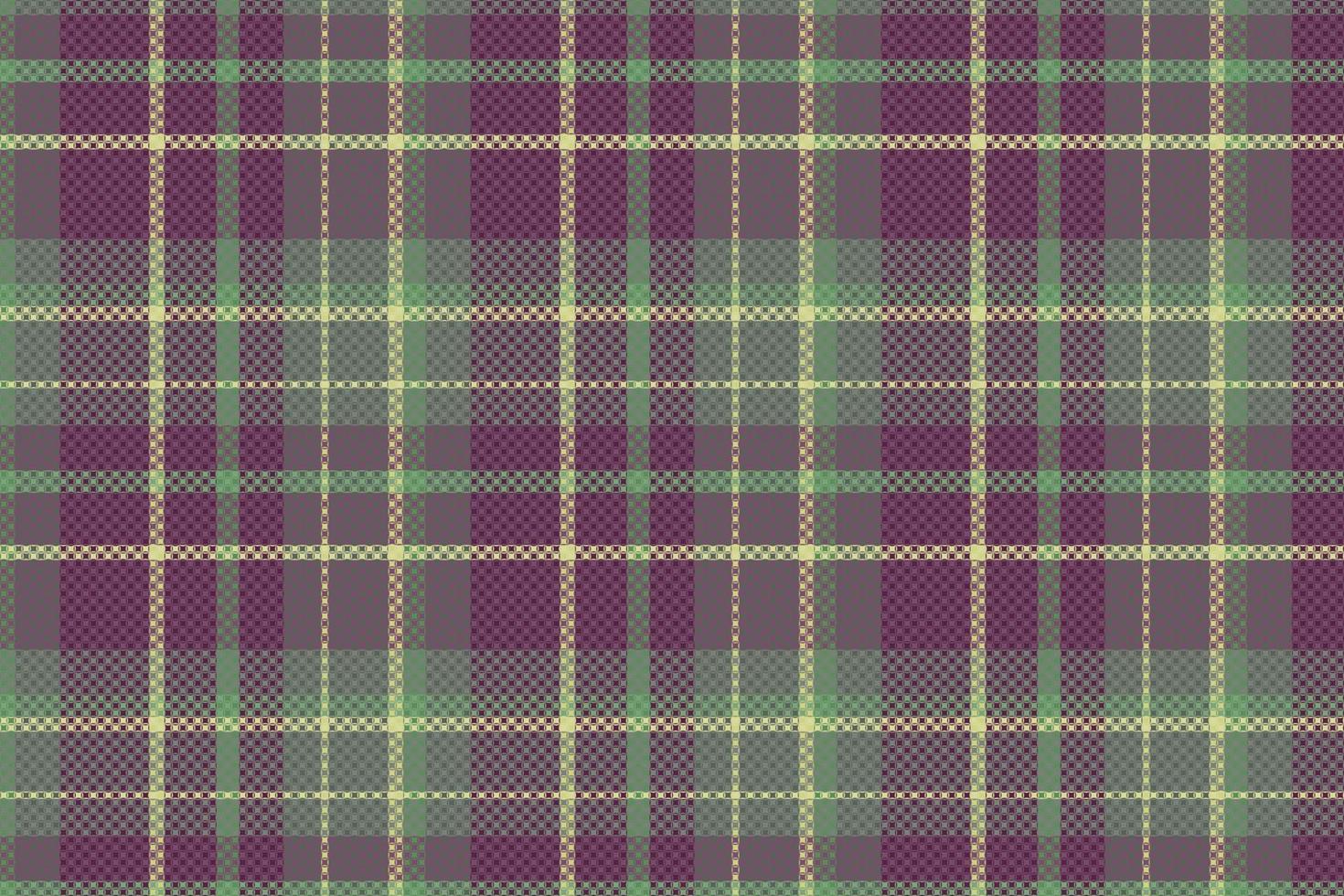 Tartan plaid pattern with texture and nature color. vector
