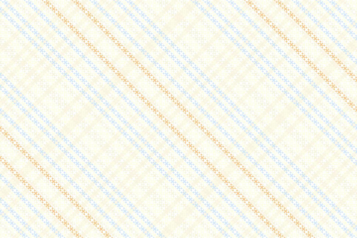 Tartan plaid pattern with texture and summer color. vector