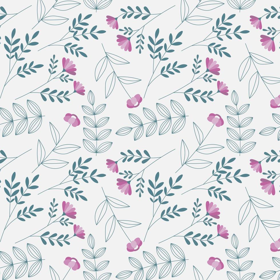 Abstract organic floral pattern background. Vector. vector