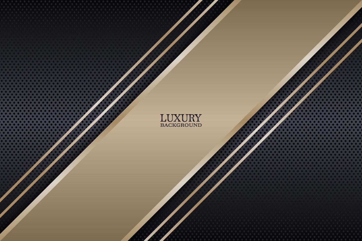 Abstract luxury triangles overlapping on dark metallic circle texture background. Vector. vector