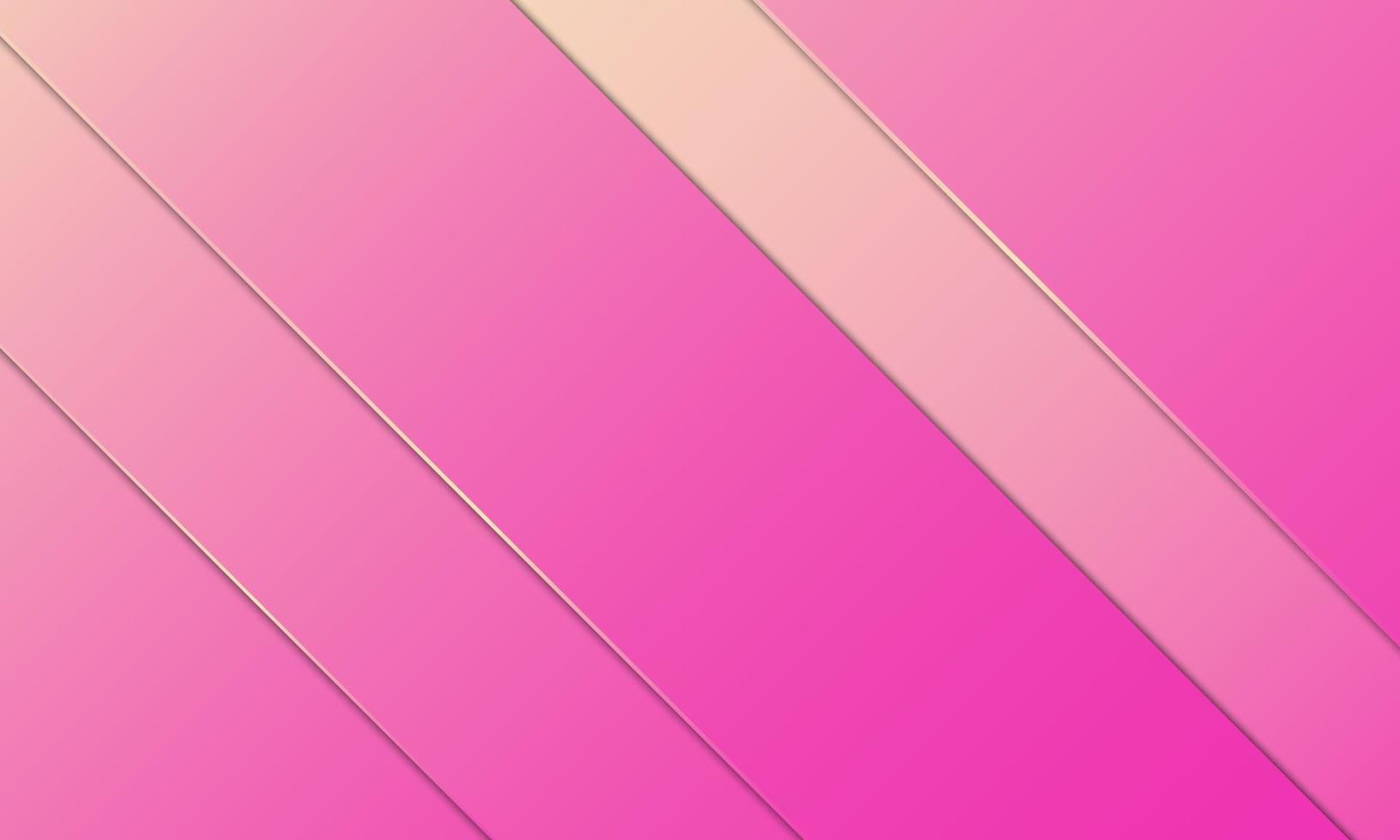 Abstract pink and yellow gradient stripes background. vector