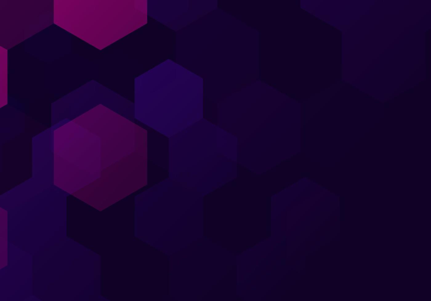 fondo hexagonal púrpura abstracto. ilustración vectorial vector