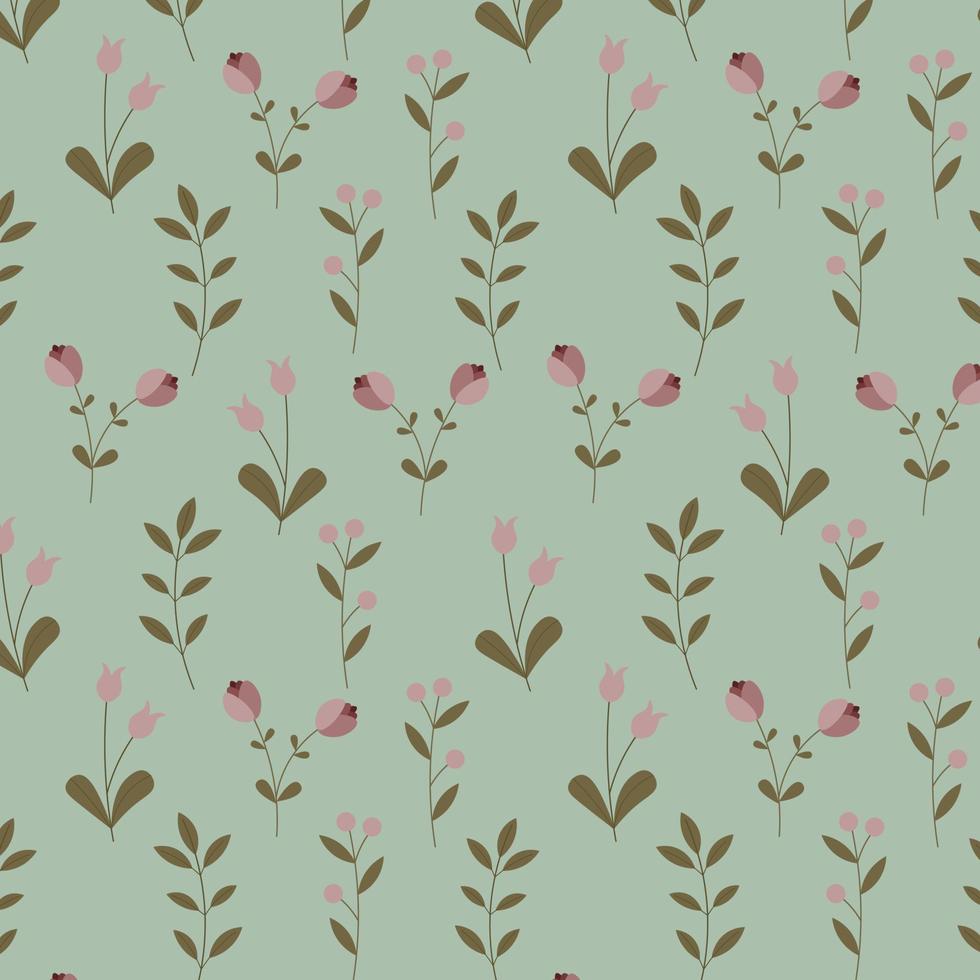 Abstract organic floral pattern background. Vector. vector