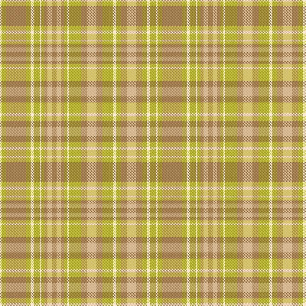 Tartan plaid pattern with texture and nature color. vector