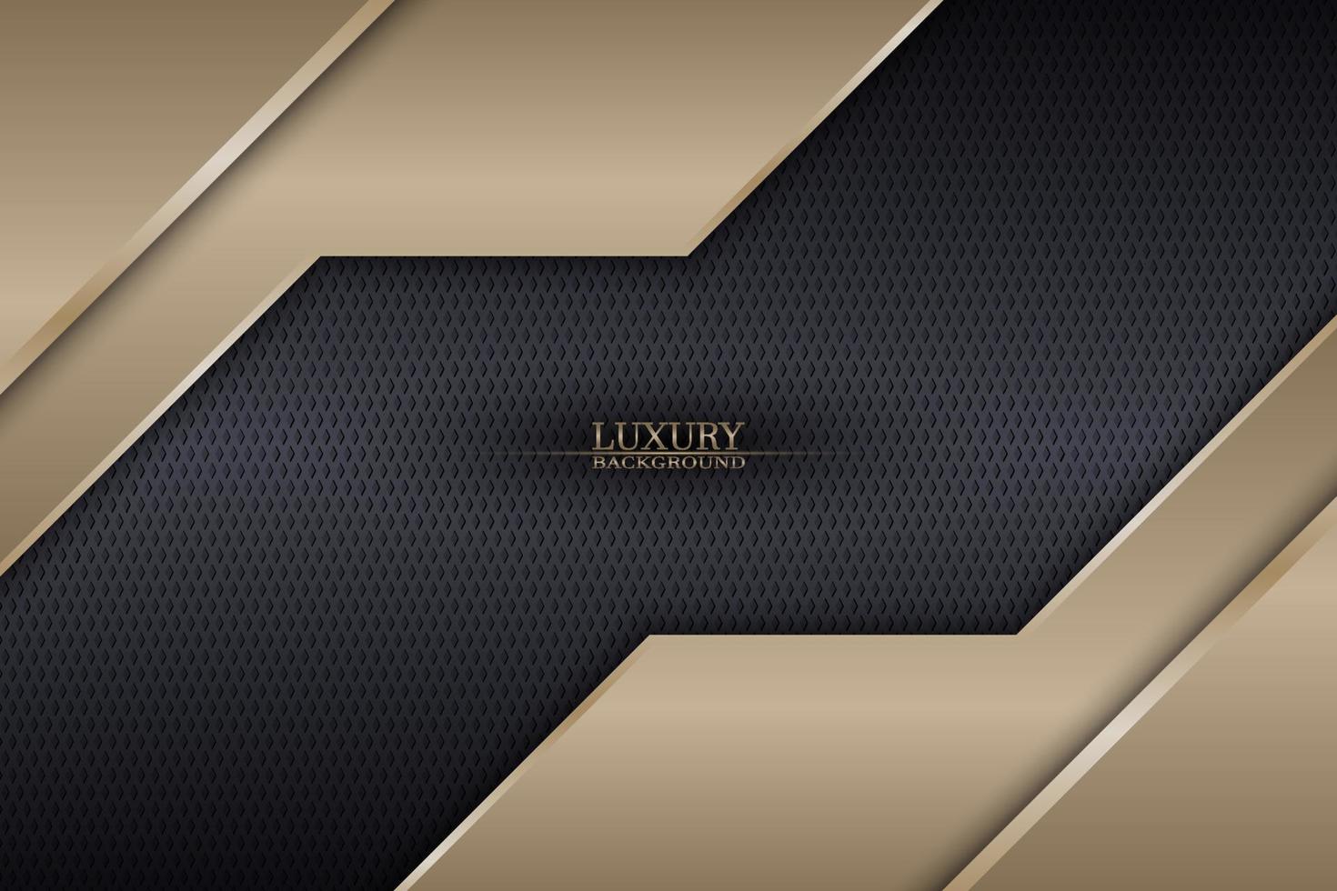 Abstract luxury stripes overlapping on dark metallic circle texture background. Vector. vector