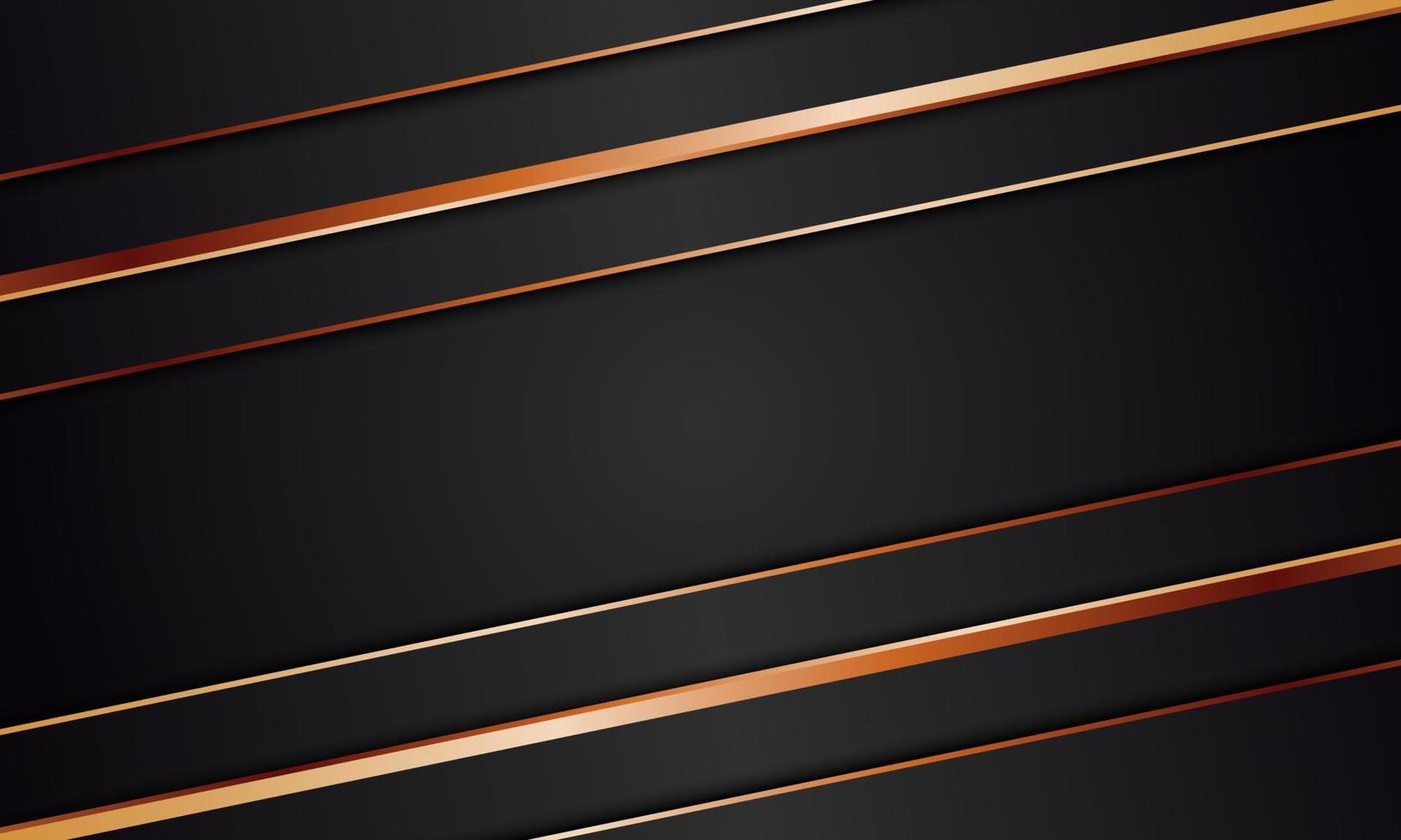 Abstract luxury with black stripes and golden lines texture background. Vector illustration.