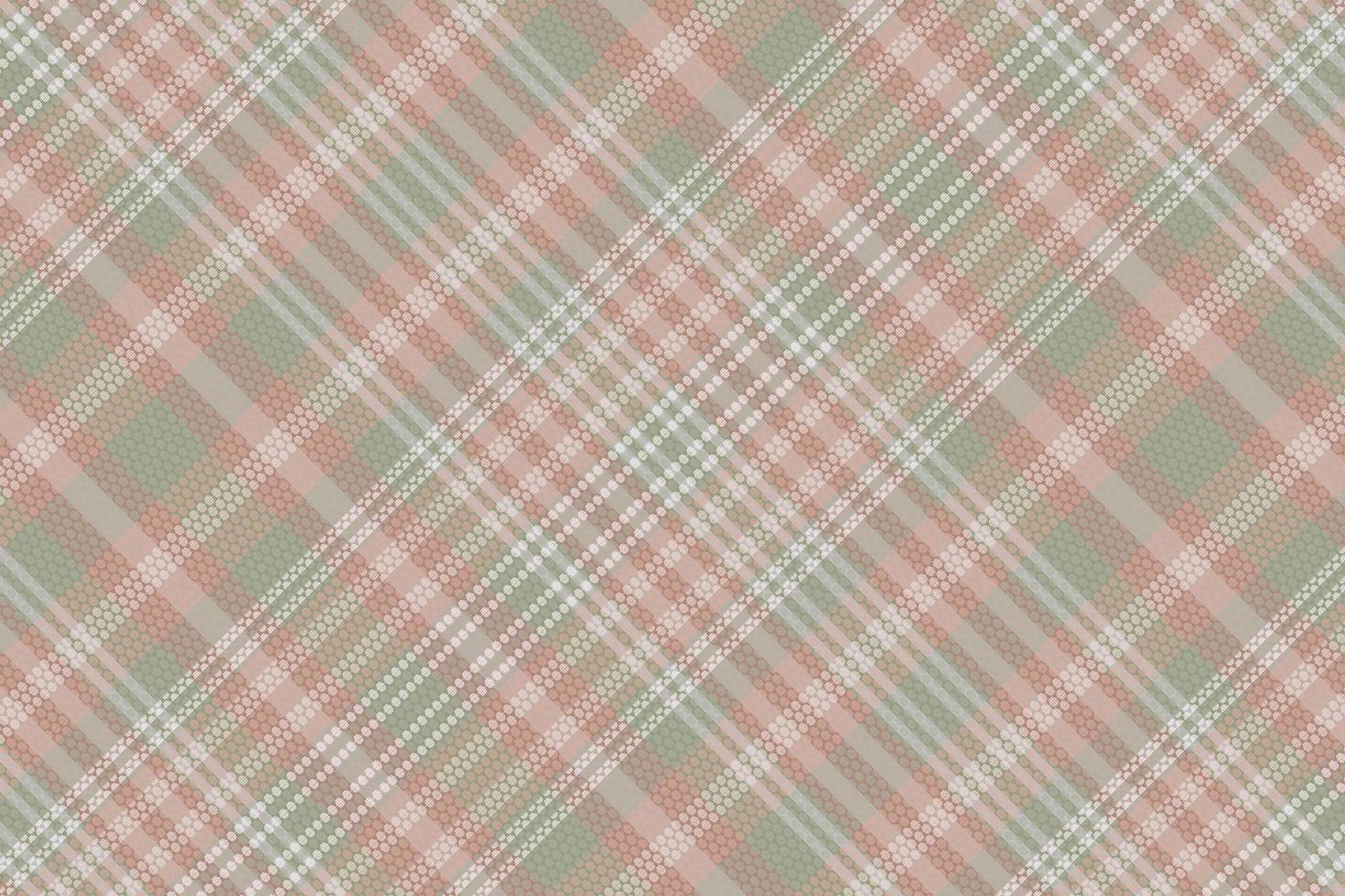 Tartan plaid pattern with texture and nature color. vector