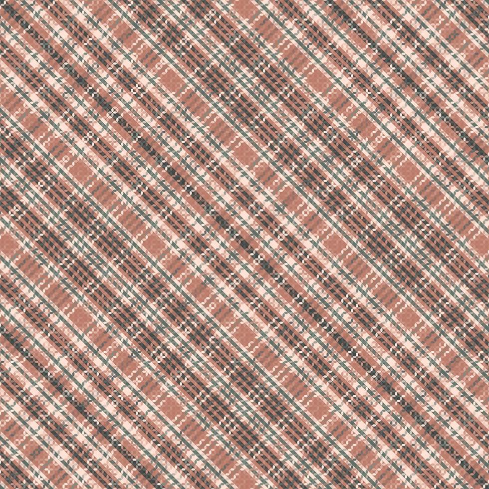 Tartan plaid pattern with texture and nature color. vector