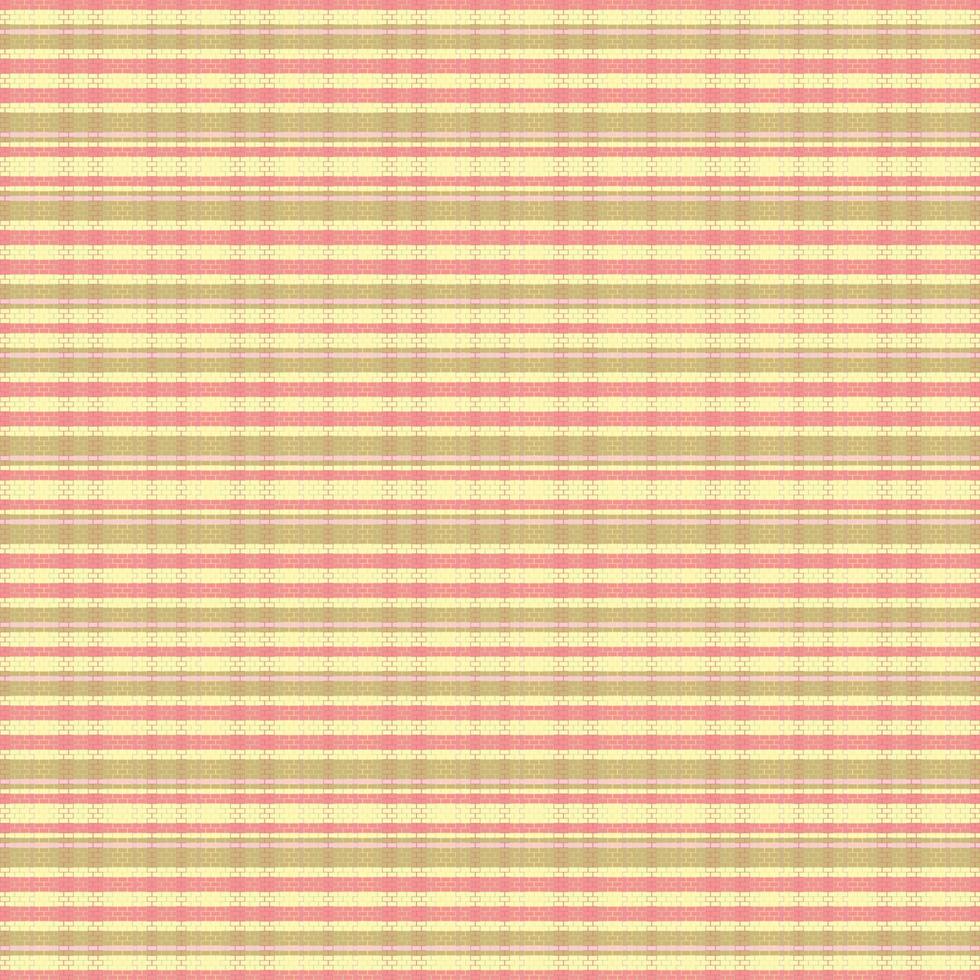 Tartan plaid pattern with texture and summer color. vector