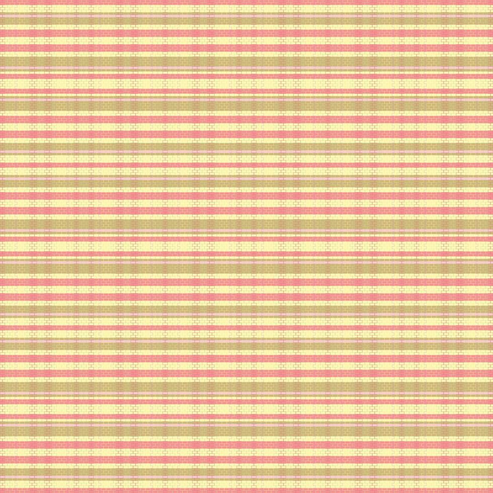 Tartan plaid pattern with texture and summer color. vector