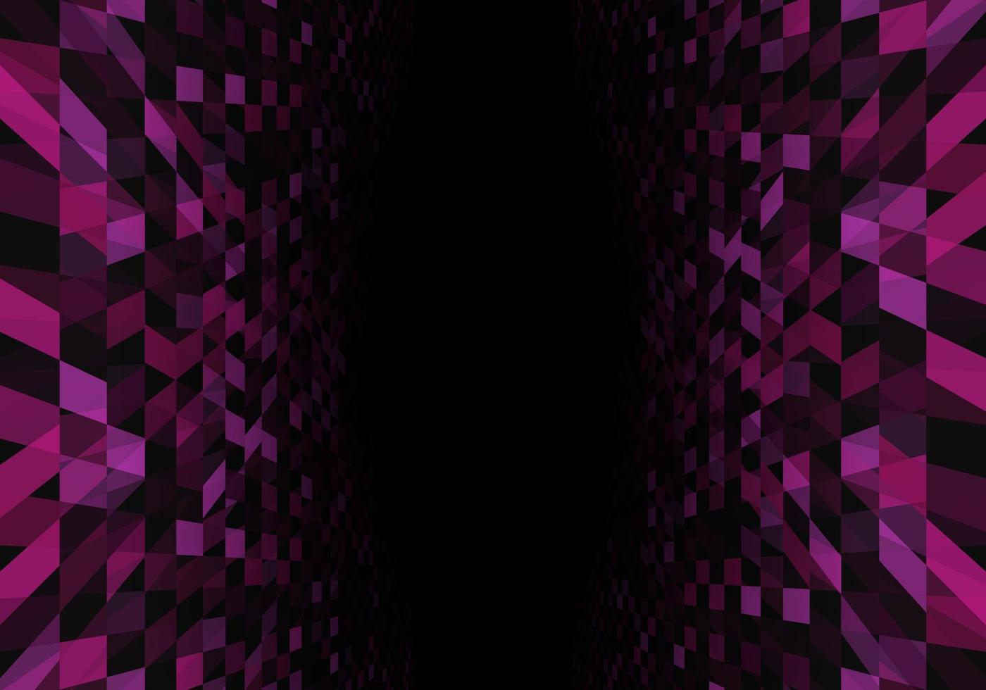 Abstract purple geometric perspective background. Vector. vector