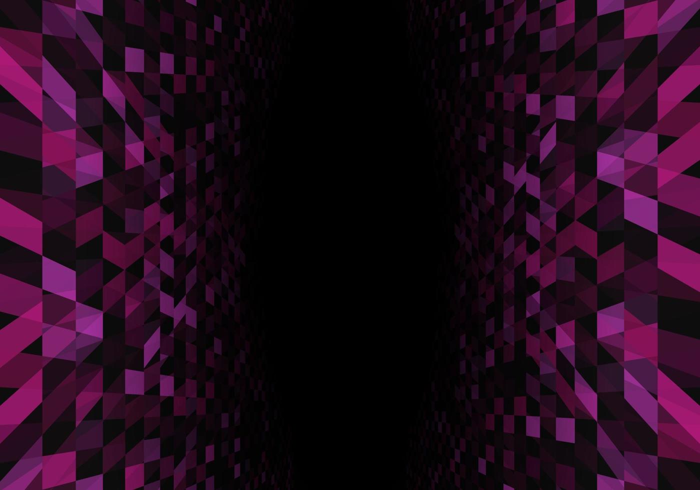 Abstract purple geometric perspective background. Vector. vector