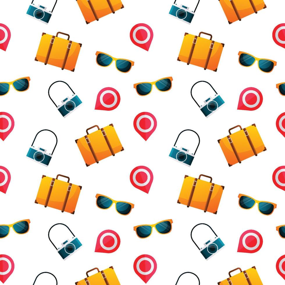 Holidays seamless pattern. Repeat pattern. vector