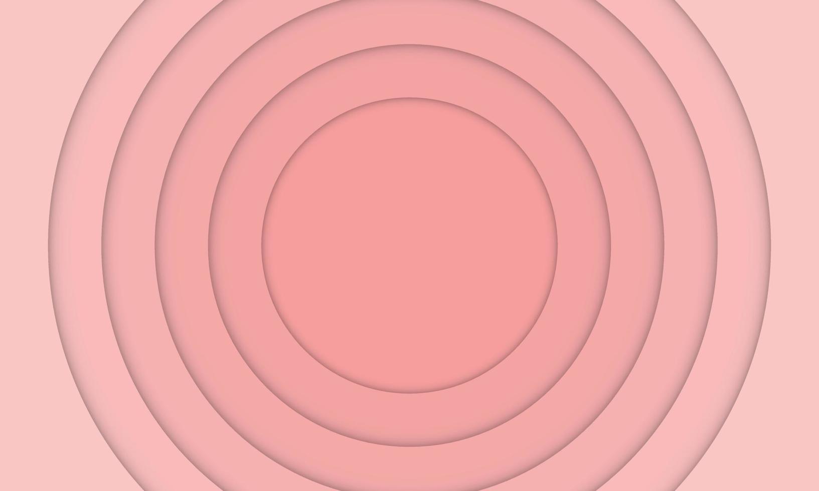 Abstract light pink paper cut style background. vector