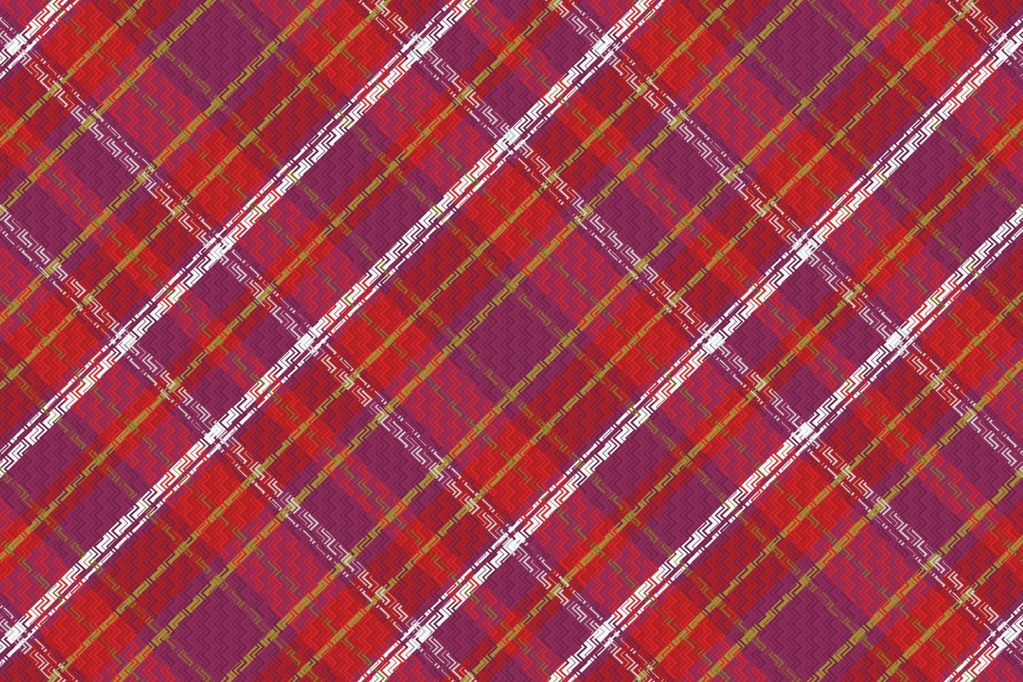 Tartan plaid pattern with texture. vector