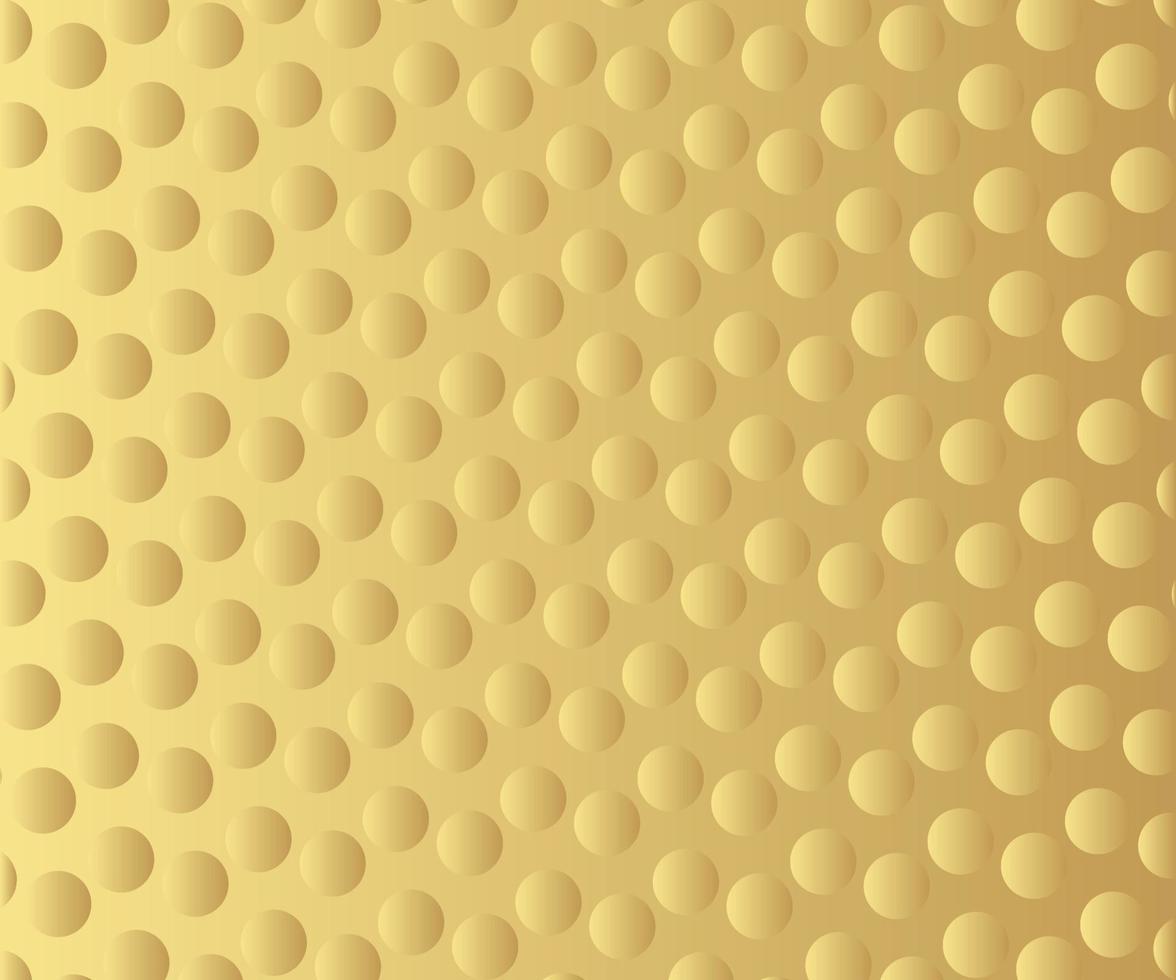 Gold polka dots pattern, colorful holiday background - vector abstract background