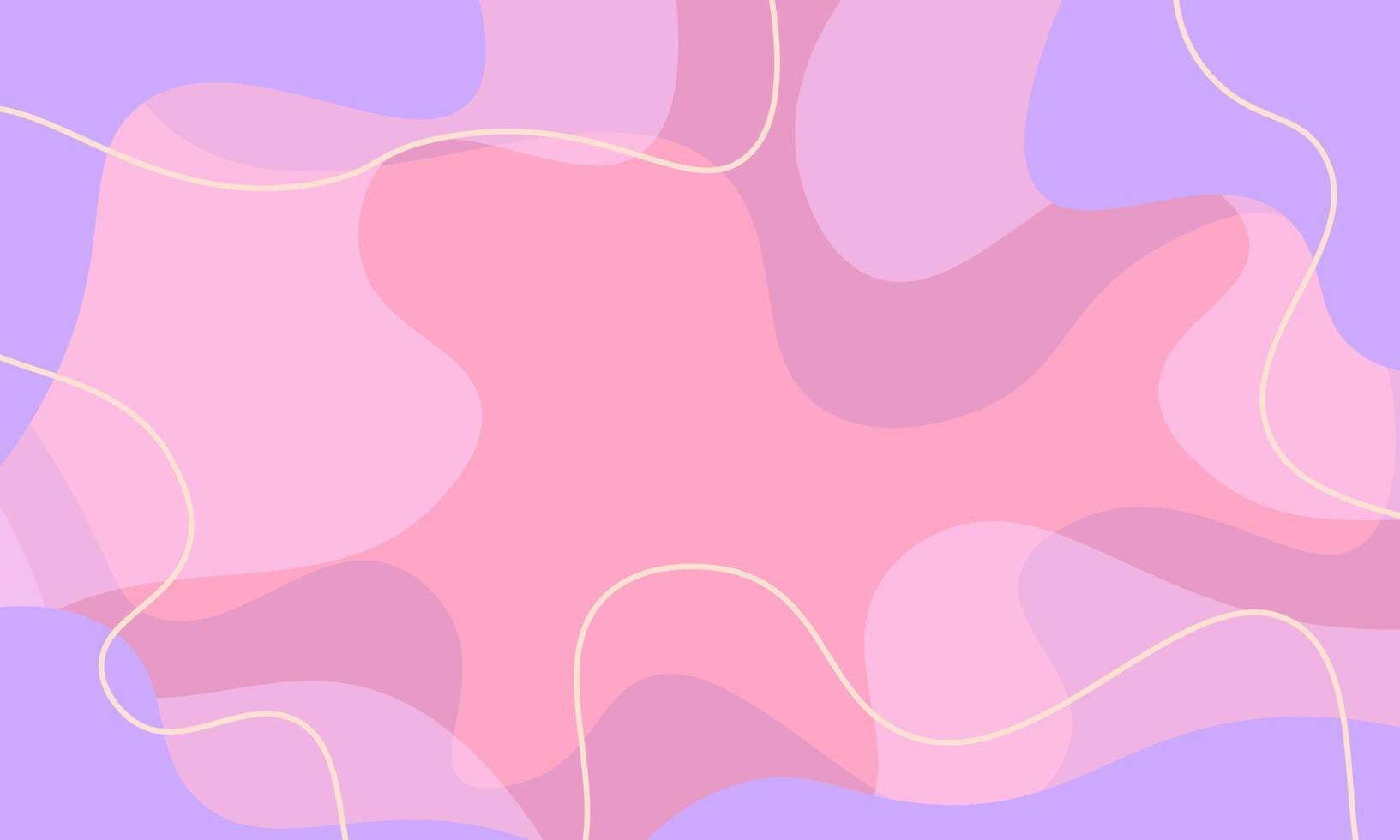Abstract pink and purple fluid background. vector