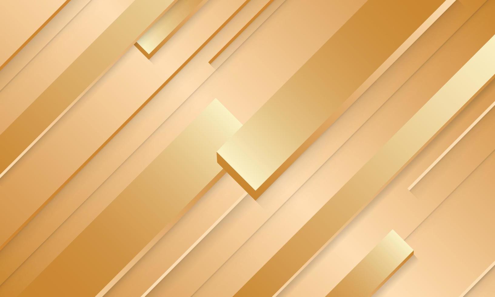 Abstract luxury gold stripes background. Vector illustration.