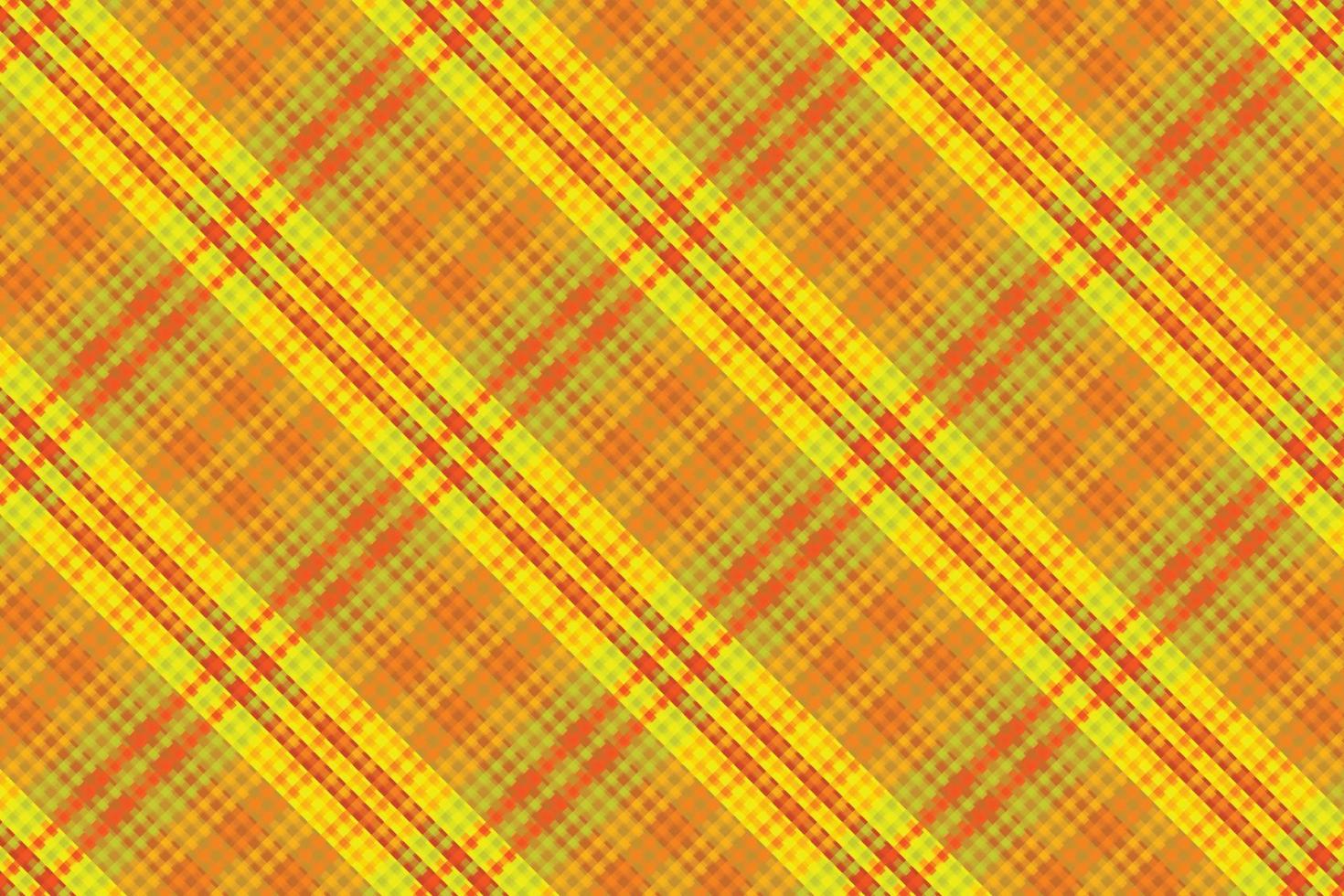Tartan plaid pattern with texture and summer color. vector