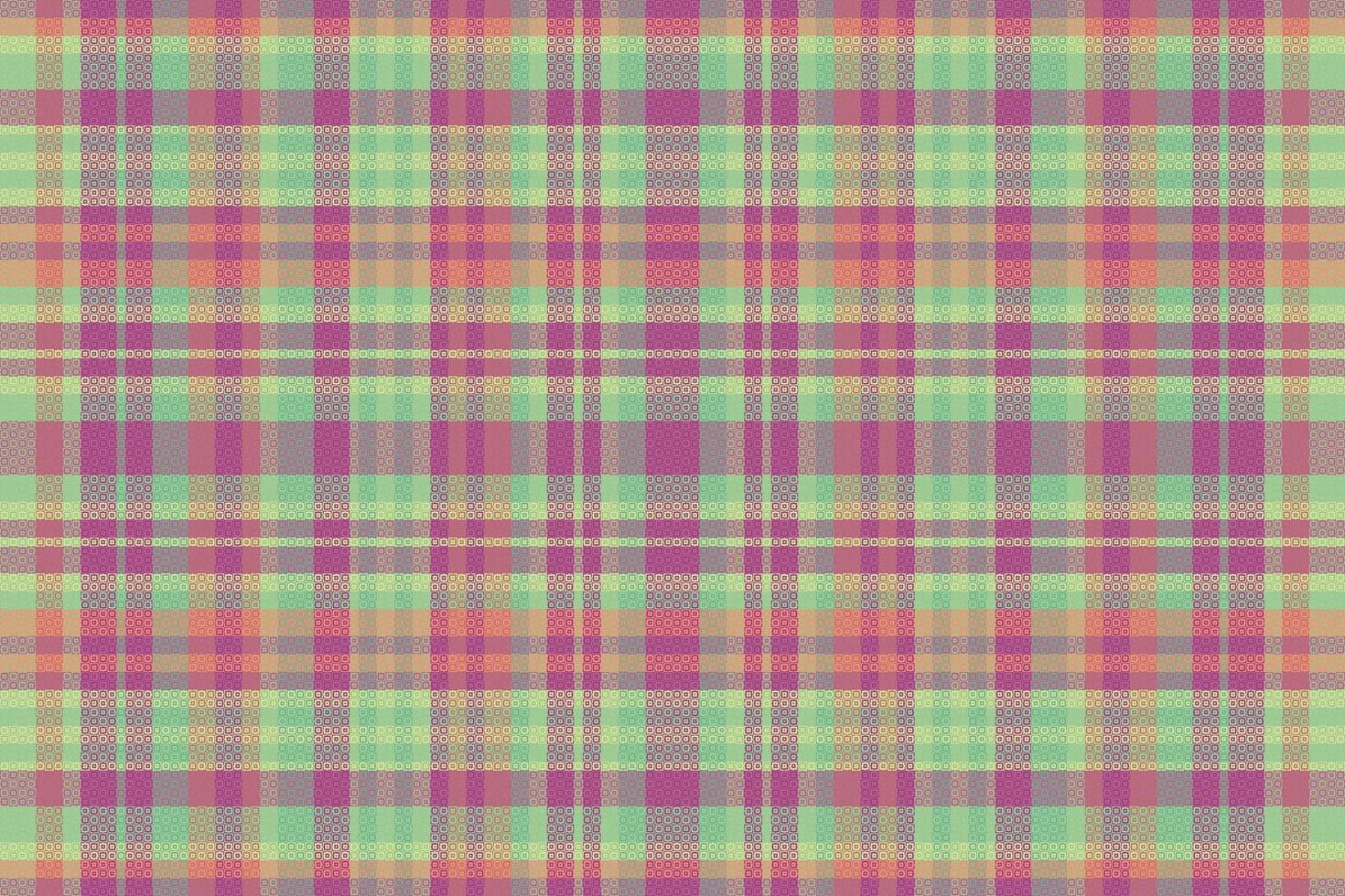 Tartan plaid pattern with texture and summer color. vector