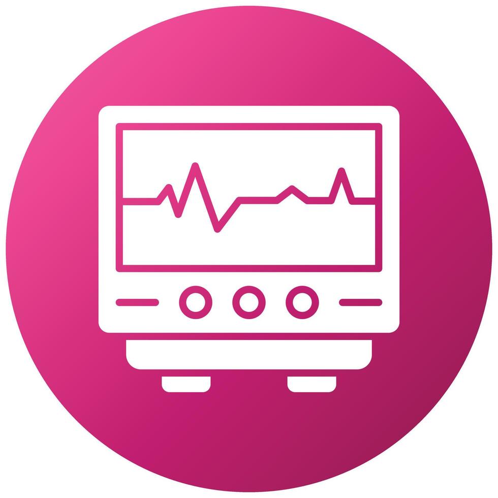 Cardiogram Icon Style vector