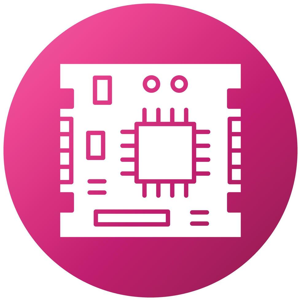 Motherboard Icon Style vector