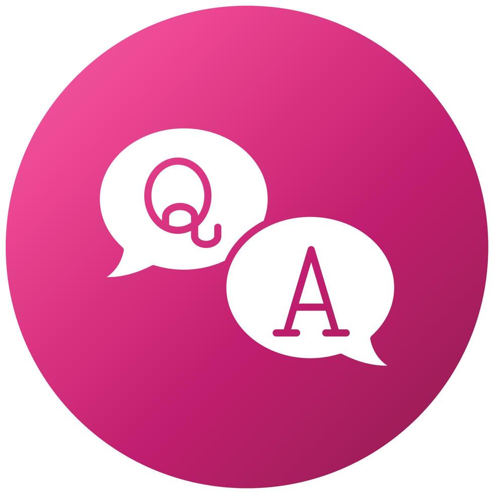 QA Icon Style vector