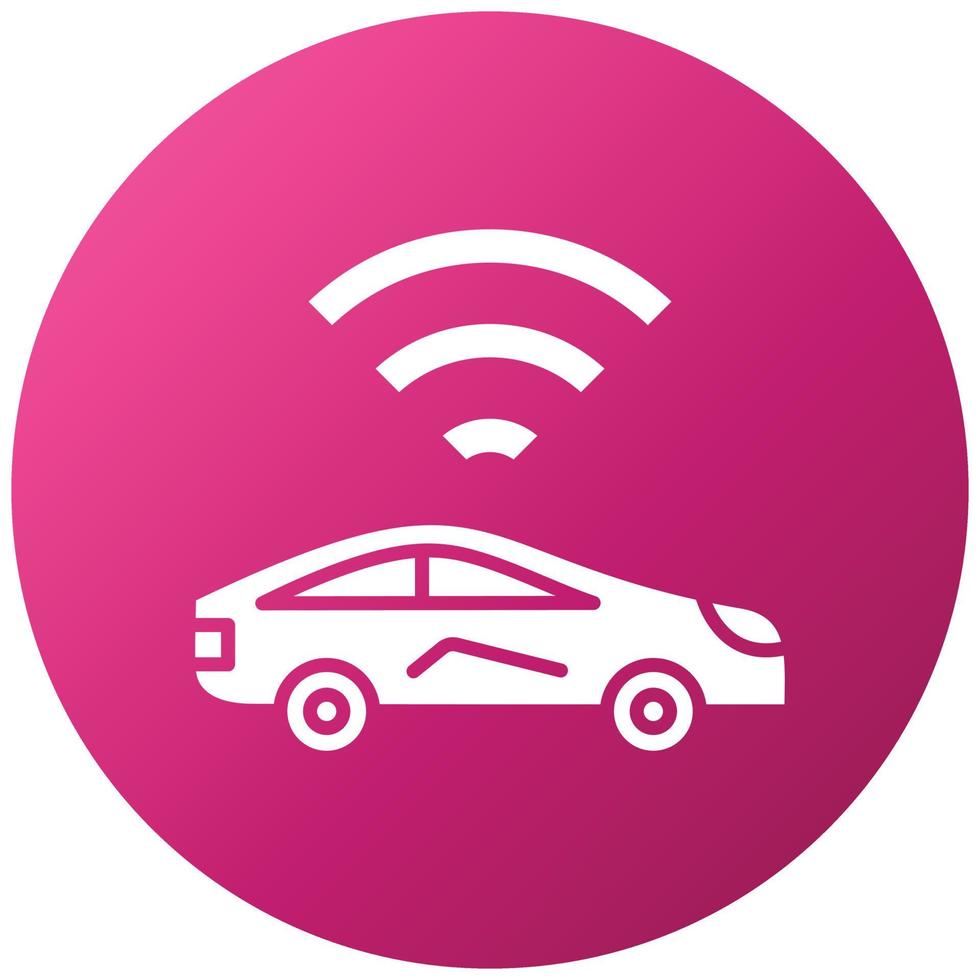 Smart Car Icon Style vector