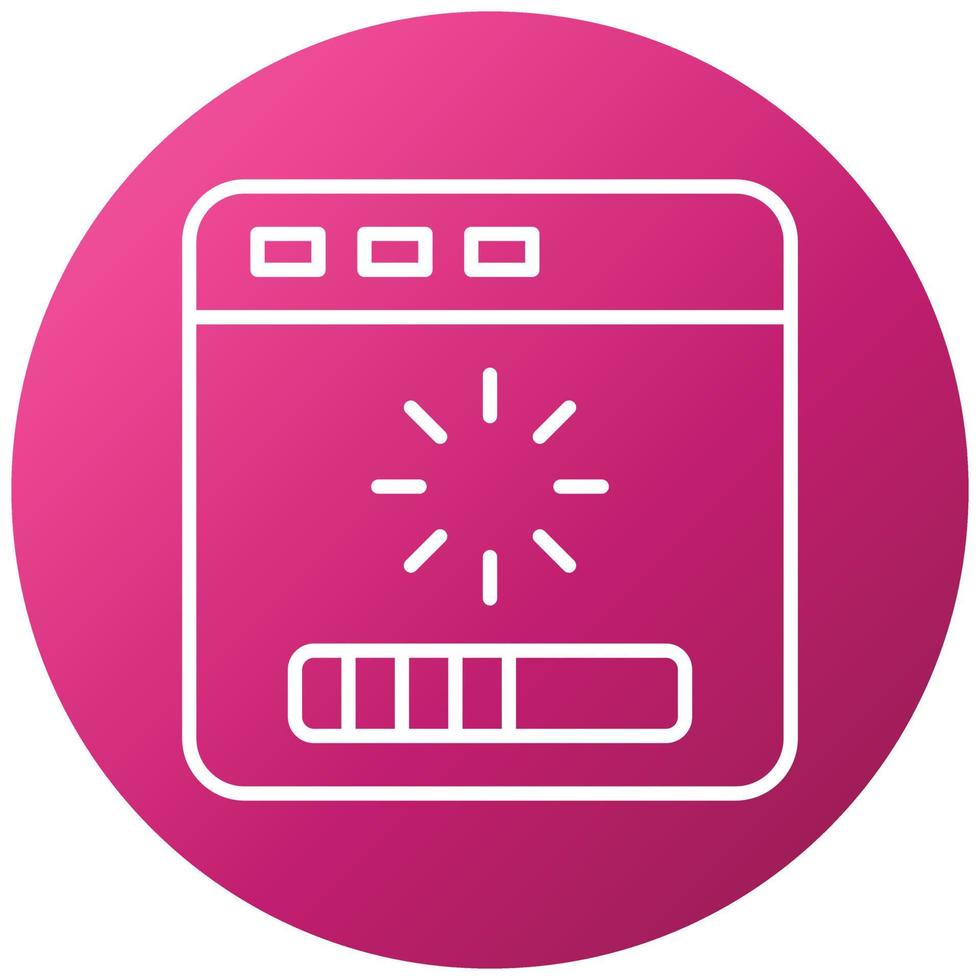 Web Loading Icon Style vector