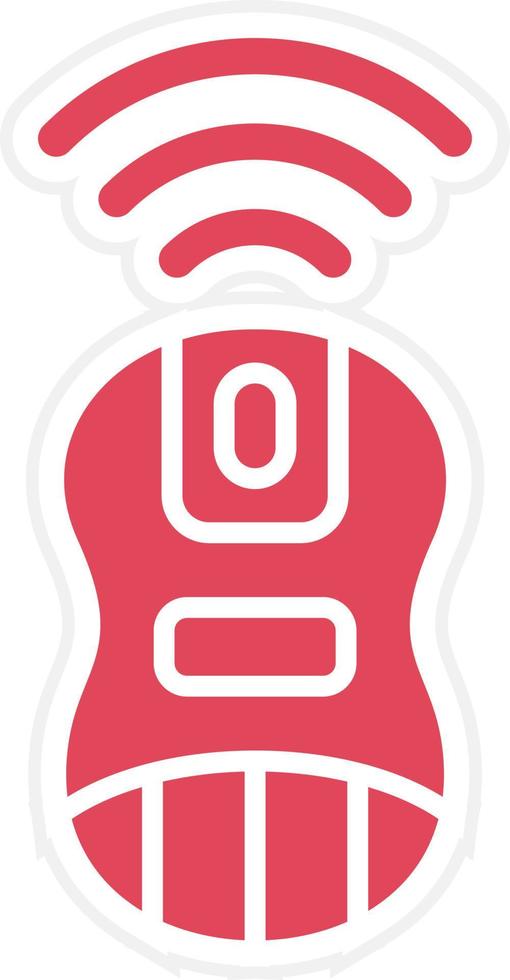 Wireless Mouse Icon Style vector